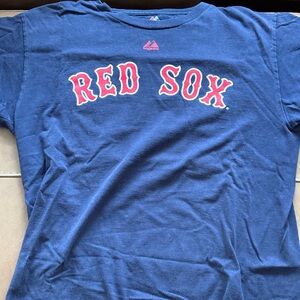 Red Sox Kids Blue Red Sox T-Shirt